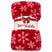 Coperta Rossa Natalizia in Coral Per Lettino - Batuffolini