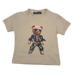 T-shirt  retro stampato neonato
