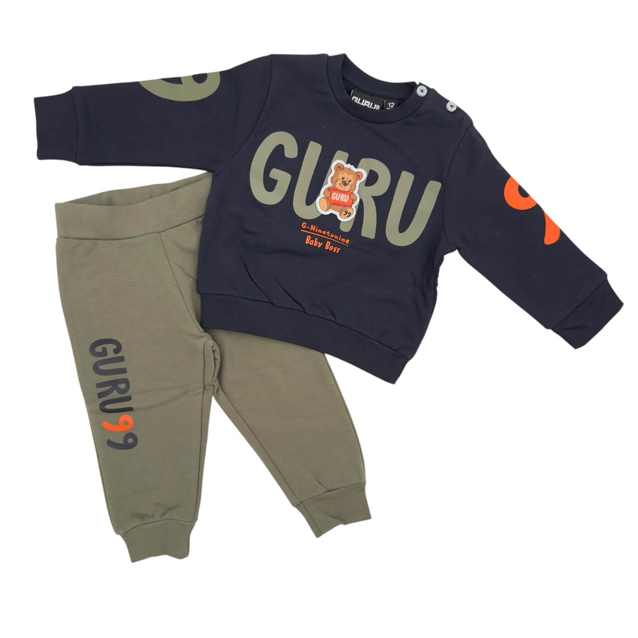 Tuta Felpata Guru Neonato