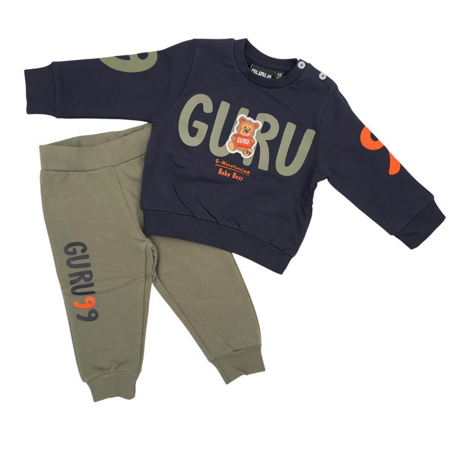 Tuta Felpata Guru Neonato