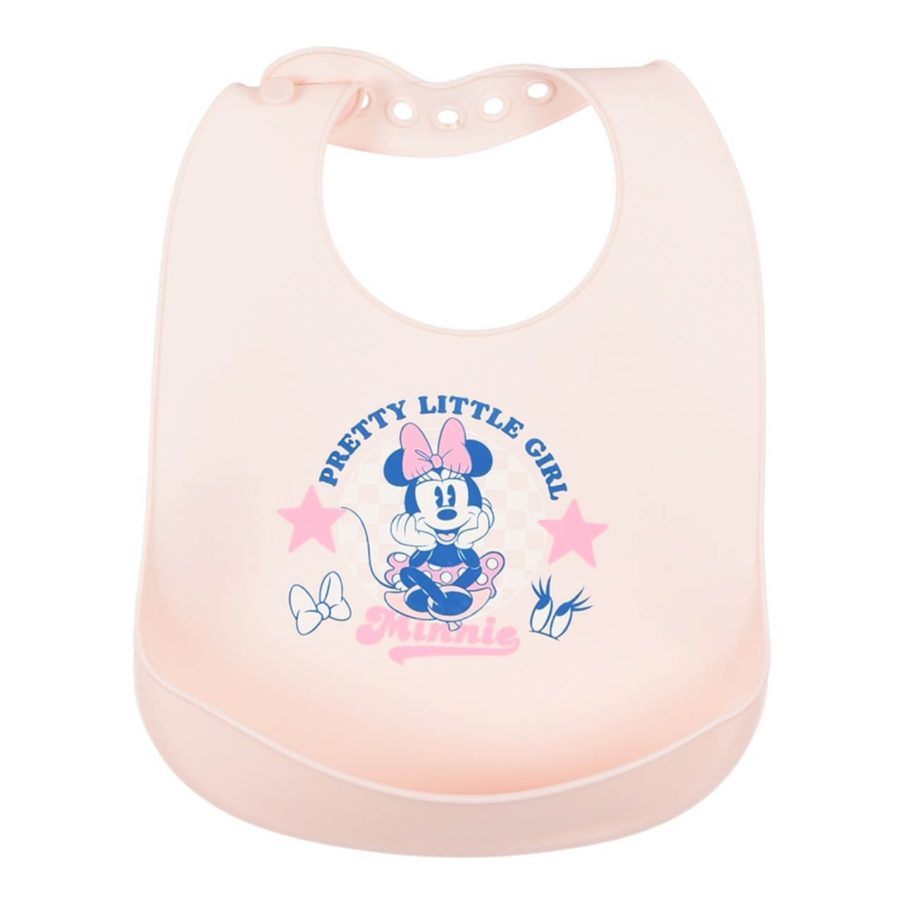 Bavetta in Silicone con Tasca Raccoglipappa – Disney Minnie