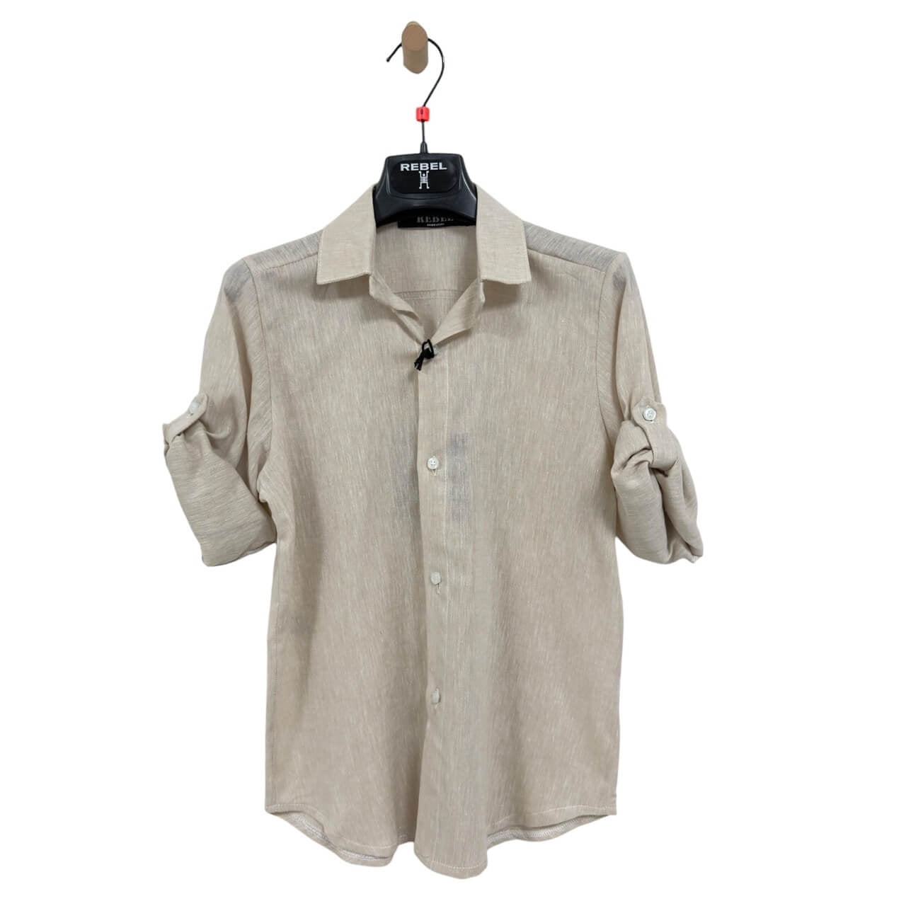 Camicia in Lino Neonato