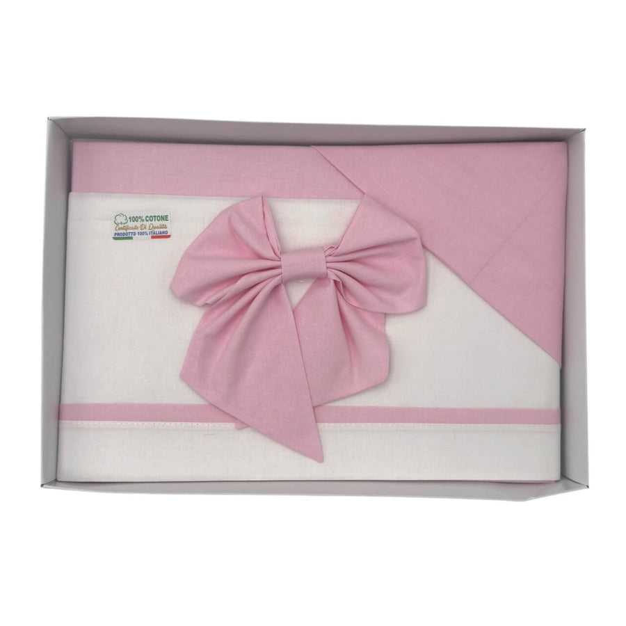 Completo Ficco Culla/Lettino Batuffolini 100% Cotone