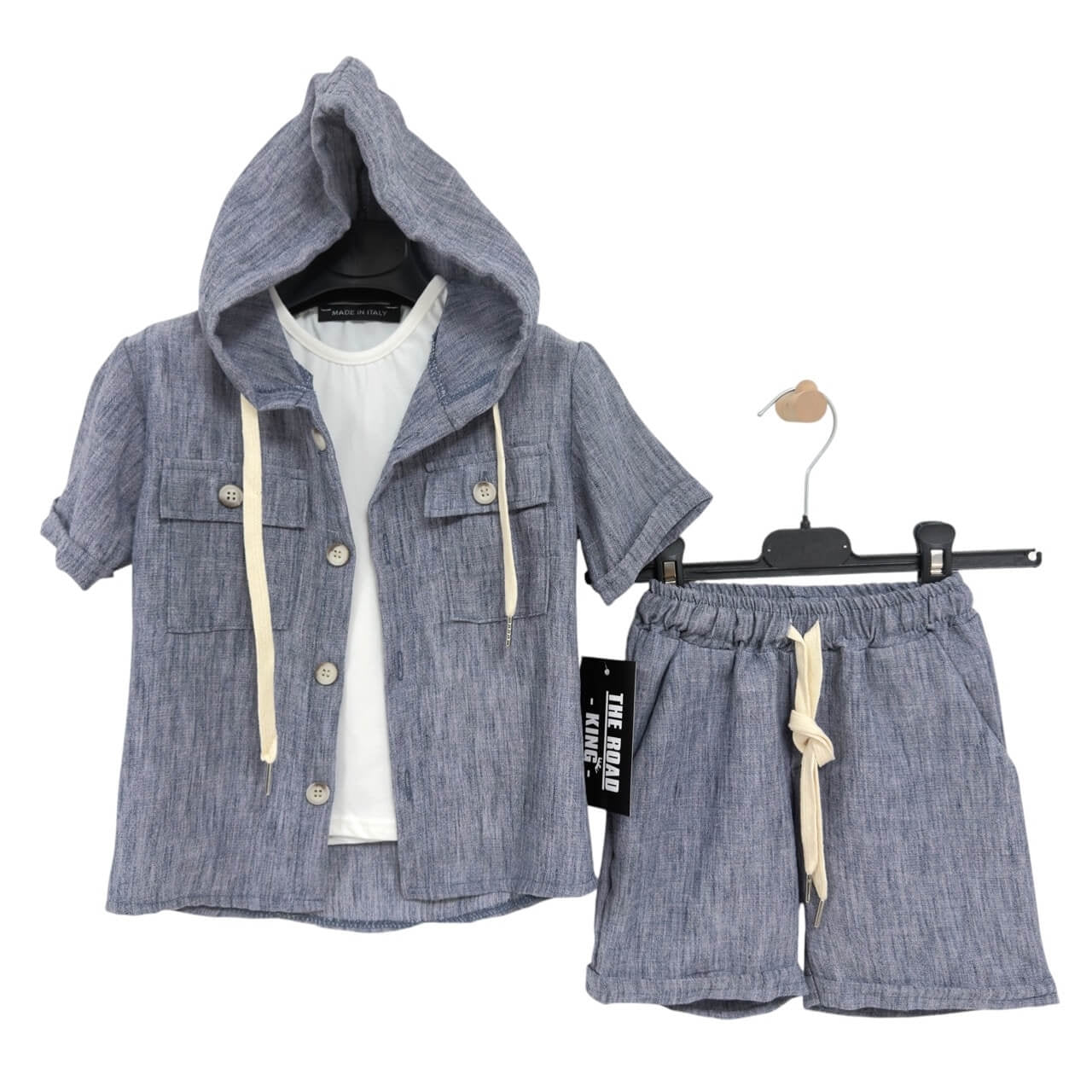Completo 3 Pezzi Cotone Bimbo
