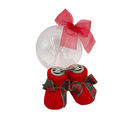 Scarpina natalizia + Pallina Natalizia