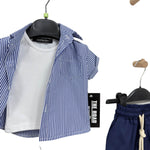 Completo 3 Pezzi Cotone neonato