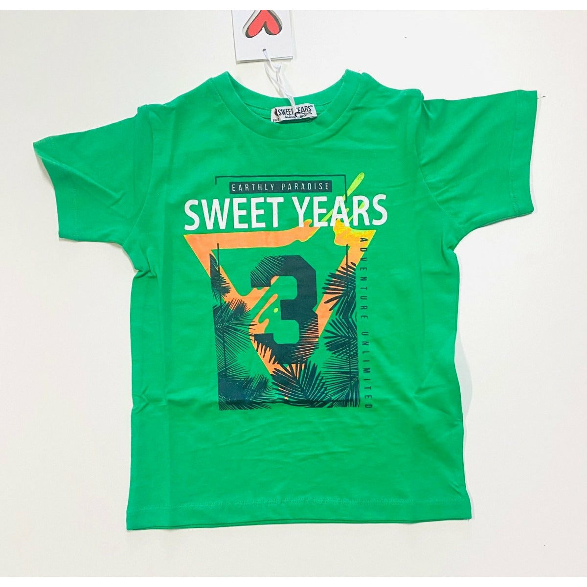 T-shirt Sweet Years 8/14 anni Bimbo