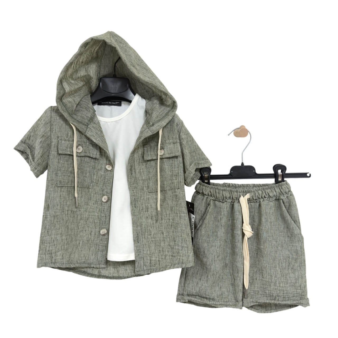 Completo 3 Pezzi Cotone Bimbo