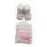 Set Cappello+scarpe in Caldo Cotone 0/6 Mesi