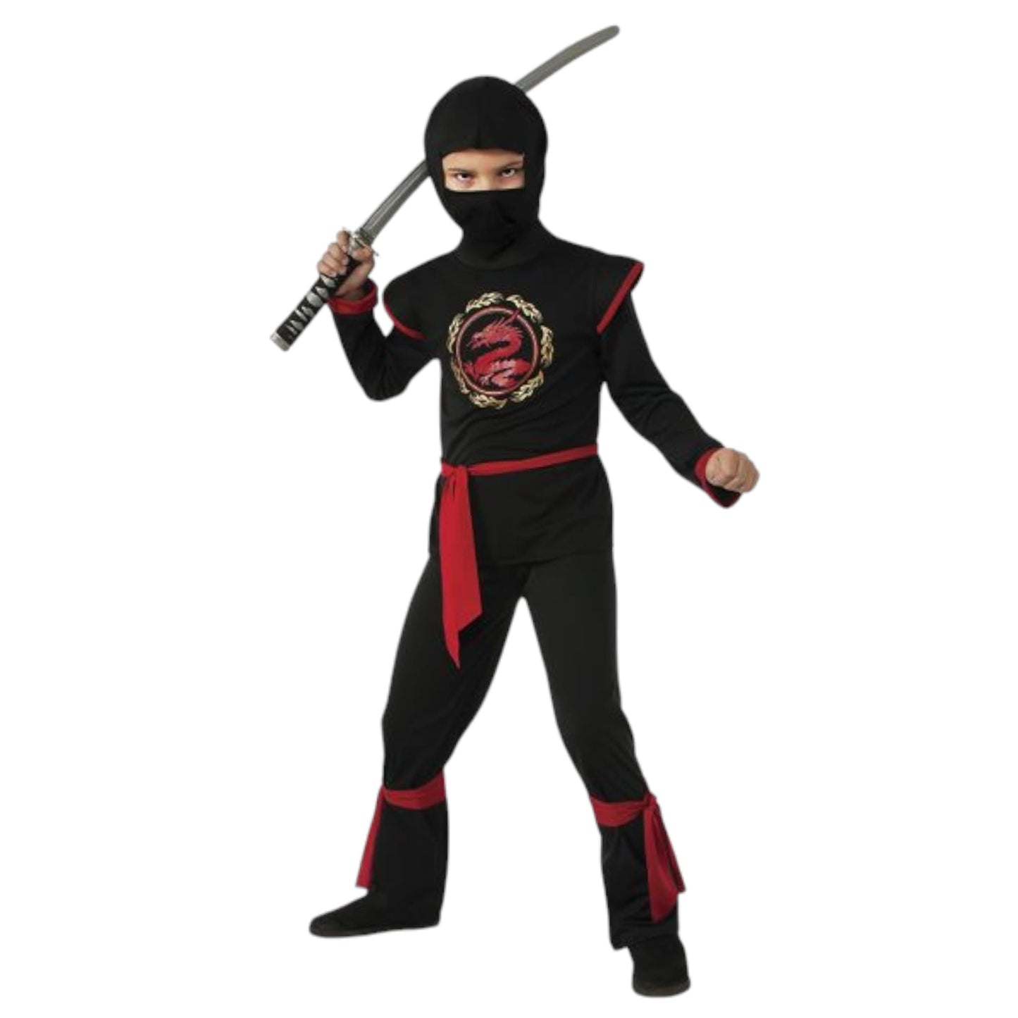 Vestito Dragon Ninja Nero