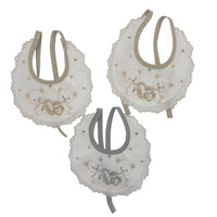 3 Bavette Ricamate Irge con Laccetti