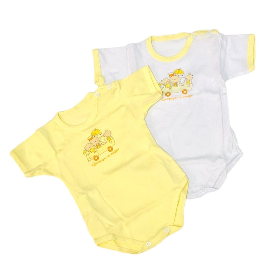2 Body 100% Cotone Pastello