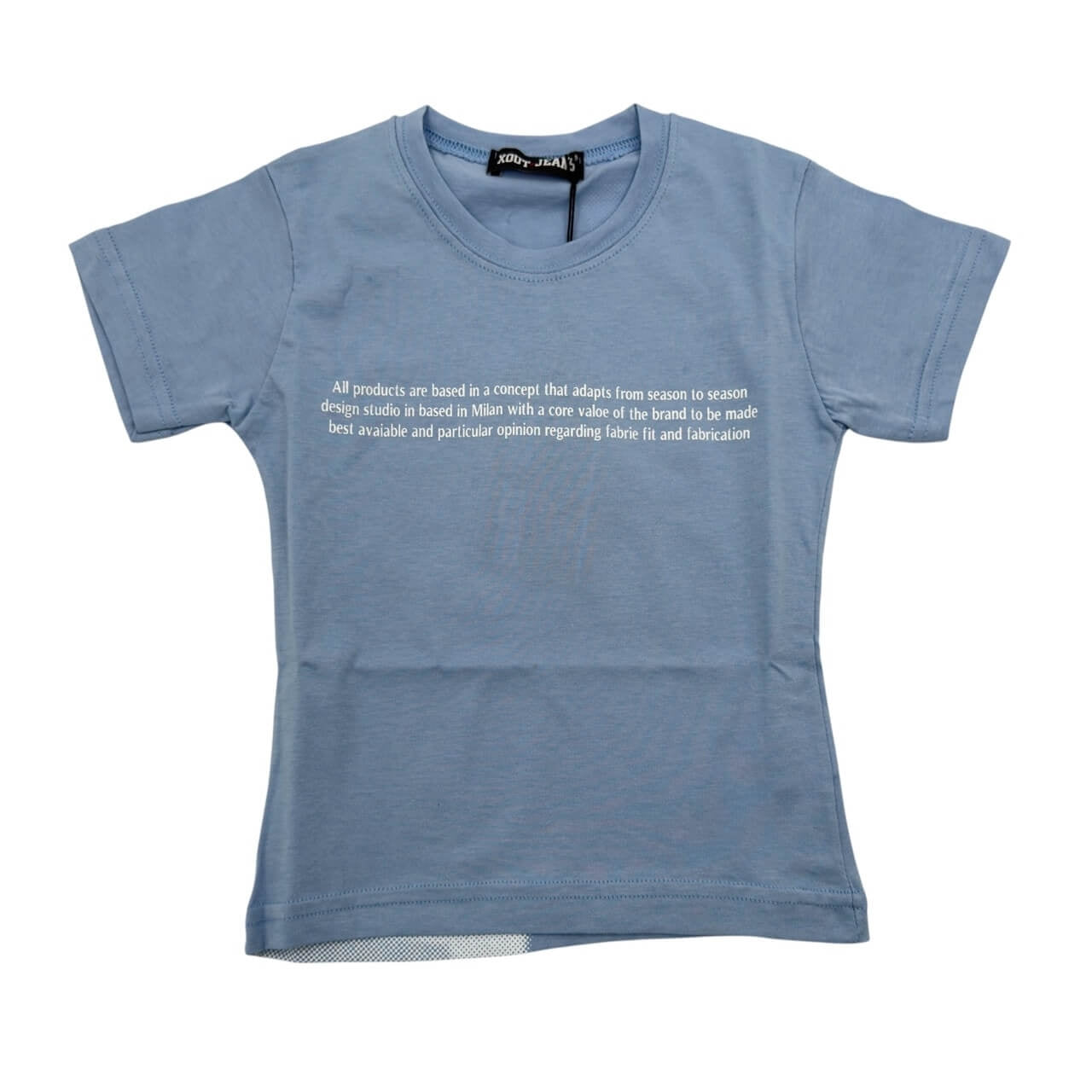 T-Shirt Bimbo Stampata fronte Retro