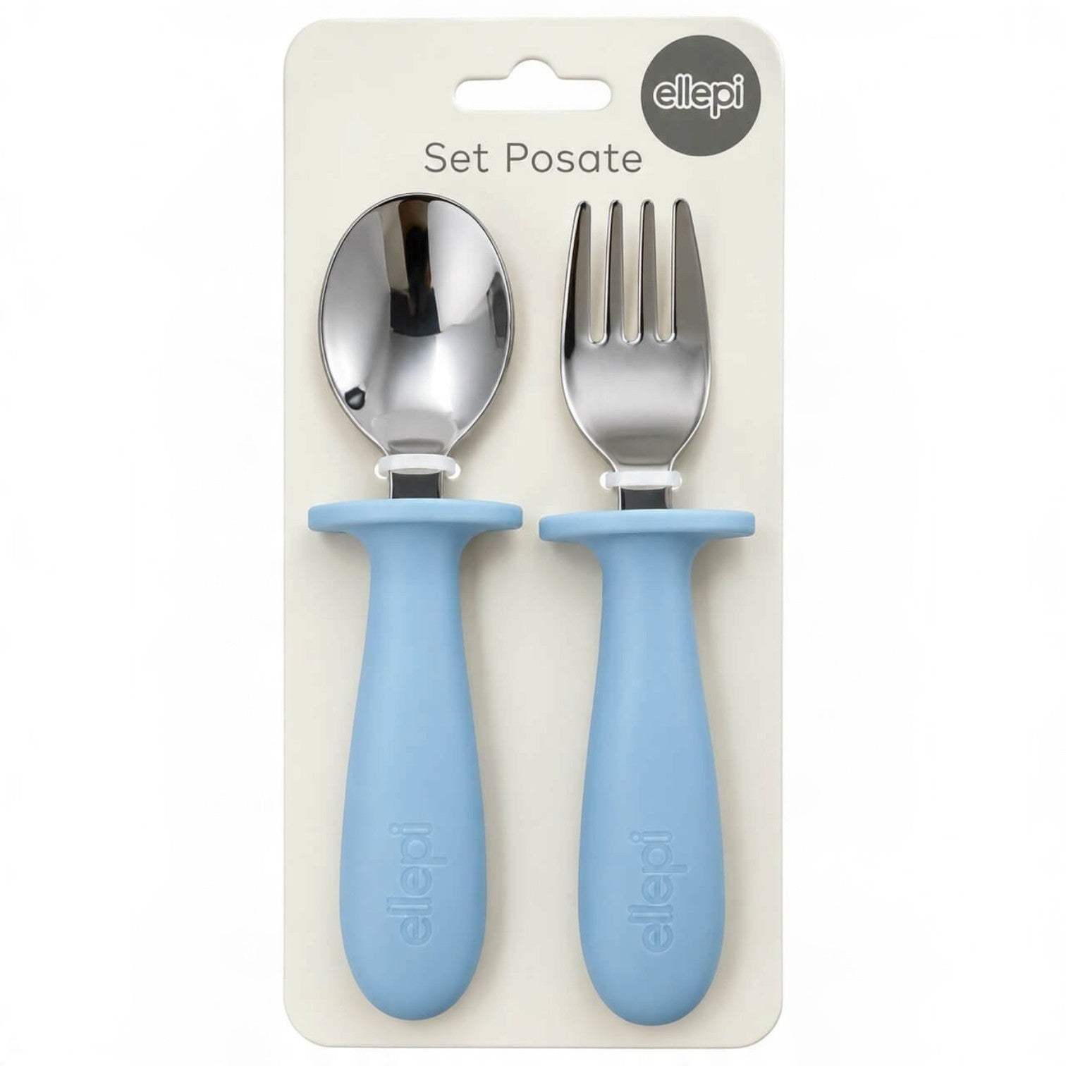 Set Posate Bambino Cucchiaio e Forchetta – Ellepi