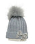 Cappello Con fiocco in Misto Lana