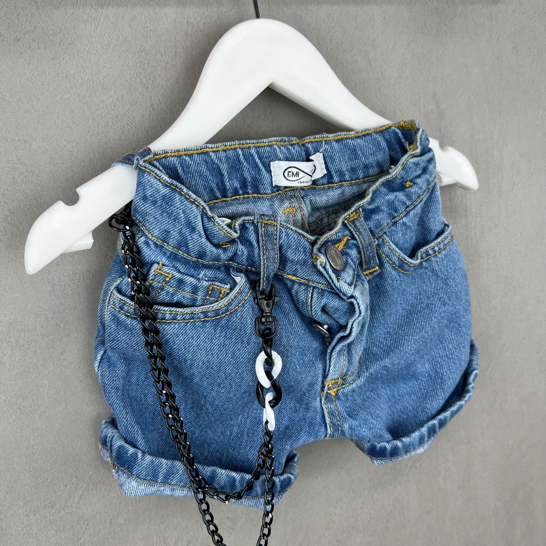 Bermuda in Jeans Neonato