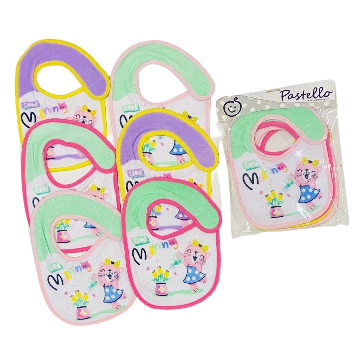 6 Bavette in spugna Pastello