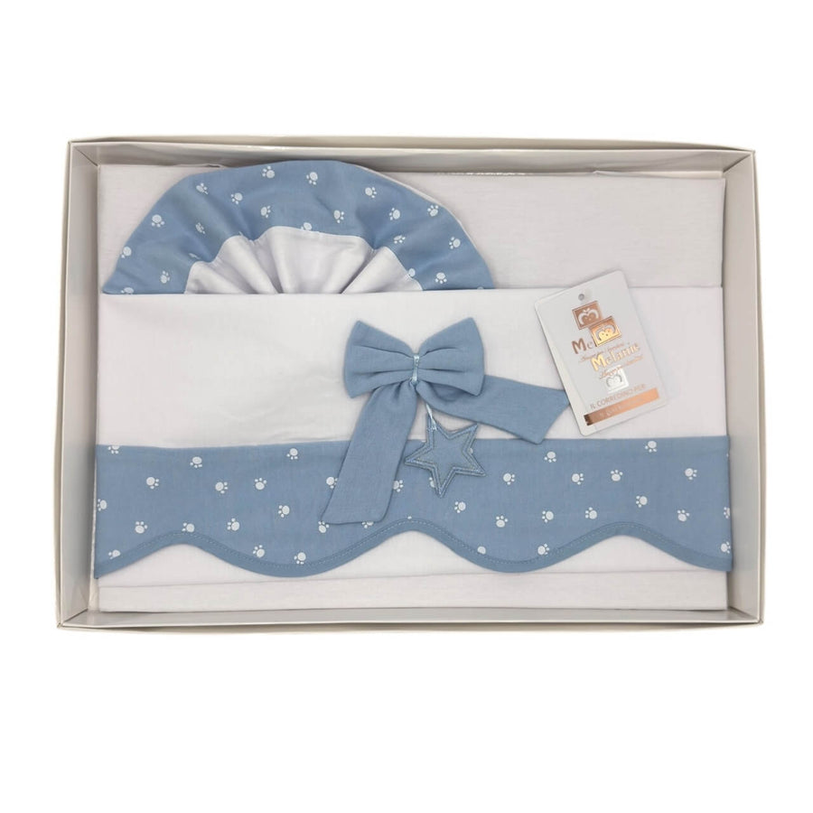 Completo Culla/Lettino Melanie 100% Cotone