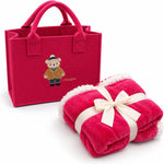 Set regalo Borsa con copertina Lettino in Coral  - Batuffolini