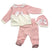 Completo Neonata 3 pezzi In Lana