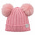 Cappello 2 PonPon in Misto Lana