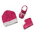 Set Cappello+Scarpe in Cotone 0/3 Mesi