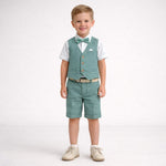 Completo in Lino con Gilet Bimbo