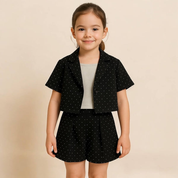 Completo bambina 3 pezzi Diamonds
