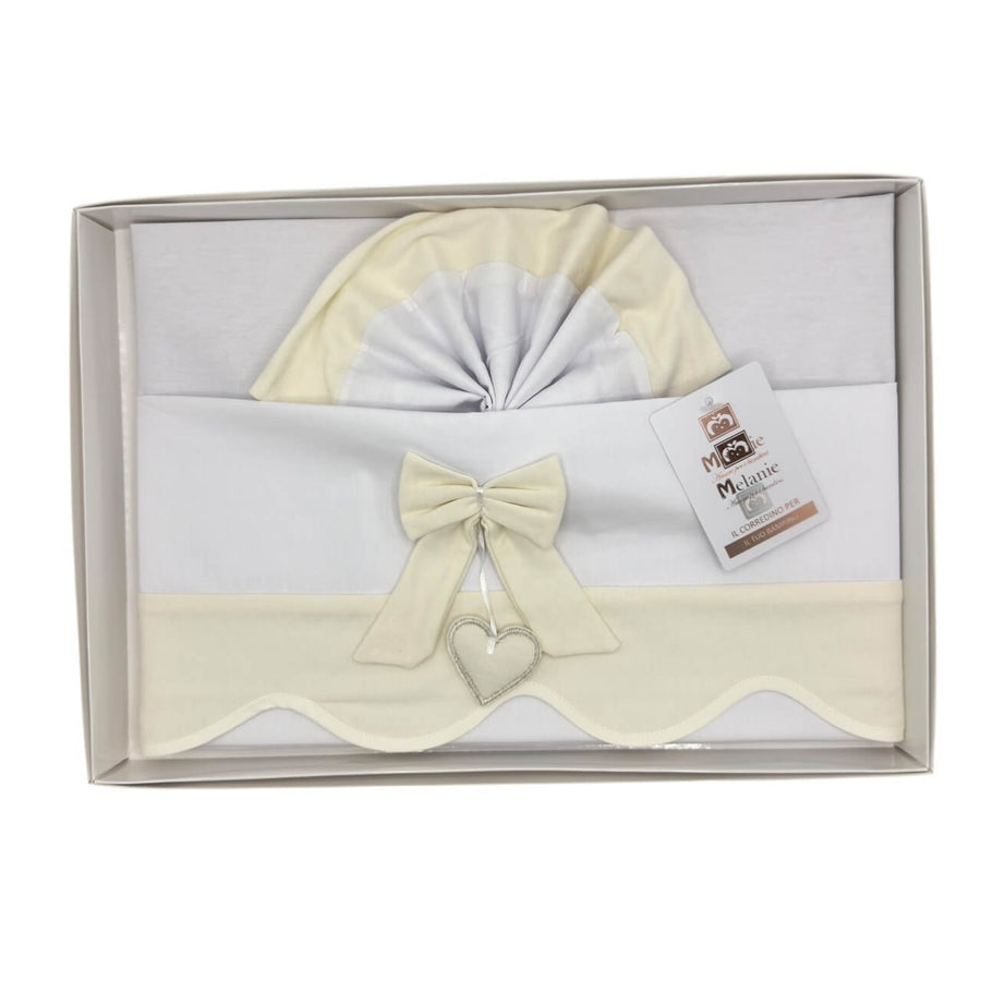 Completo Culla/Lettino Melanie 100% Cotone