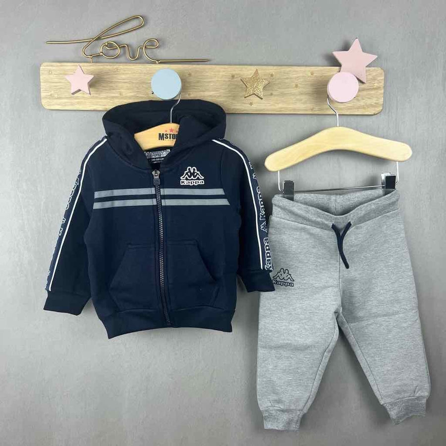 Tuta Felpata Kappa Neonato