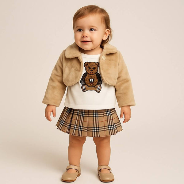 Completo 3 pezzi neonata Nikka Nature