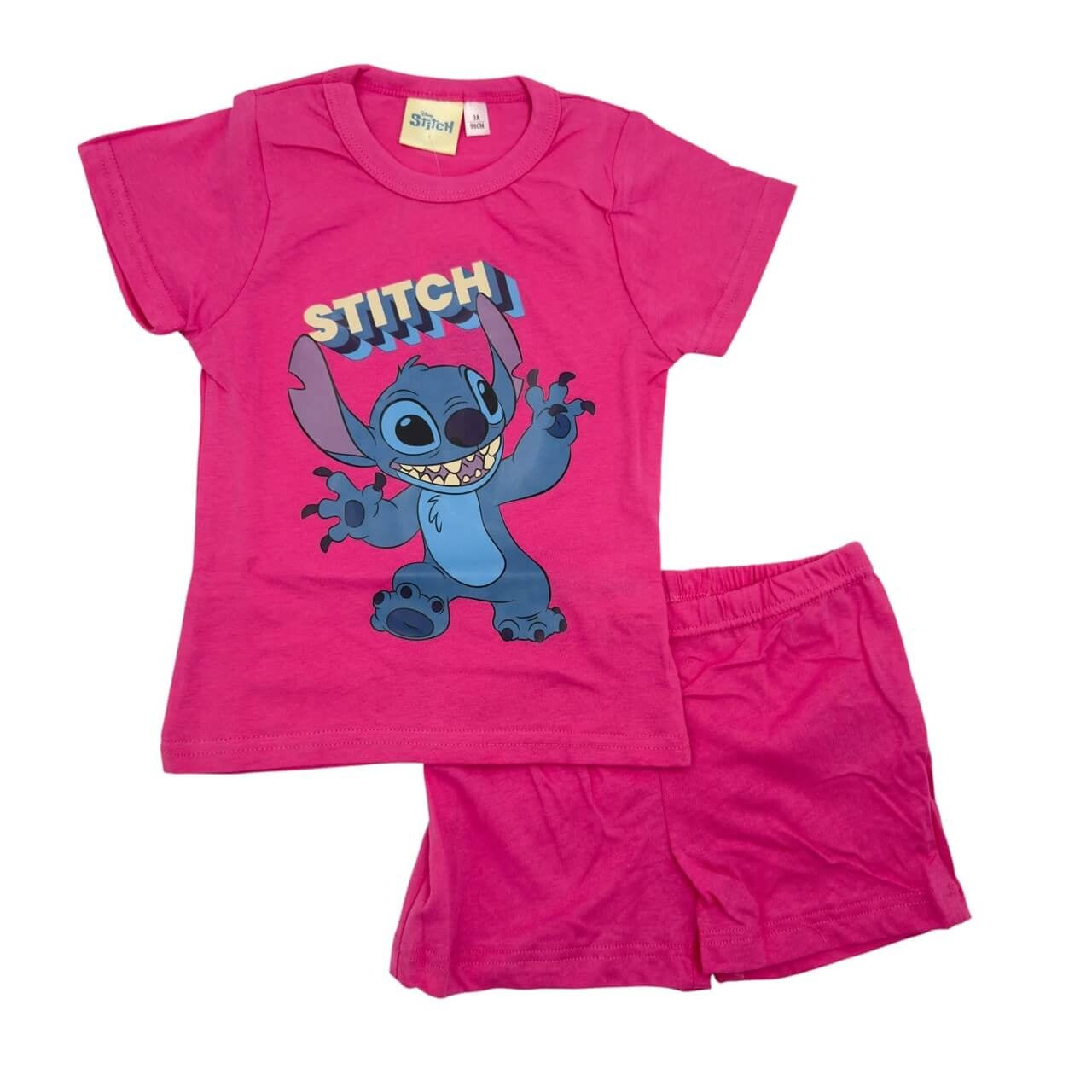 Completo Corto in Cotone Stitch