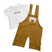 Salopette Neonato Giubebe Cotone
