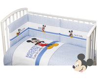 Completo trapunta lettino con paracolpi Disney