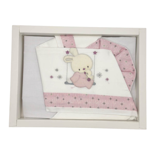 Completo Lettino Bruco Bruco 100% Cotone