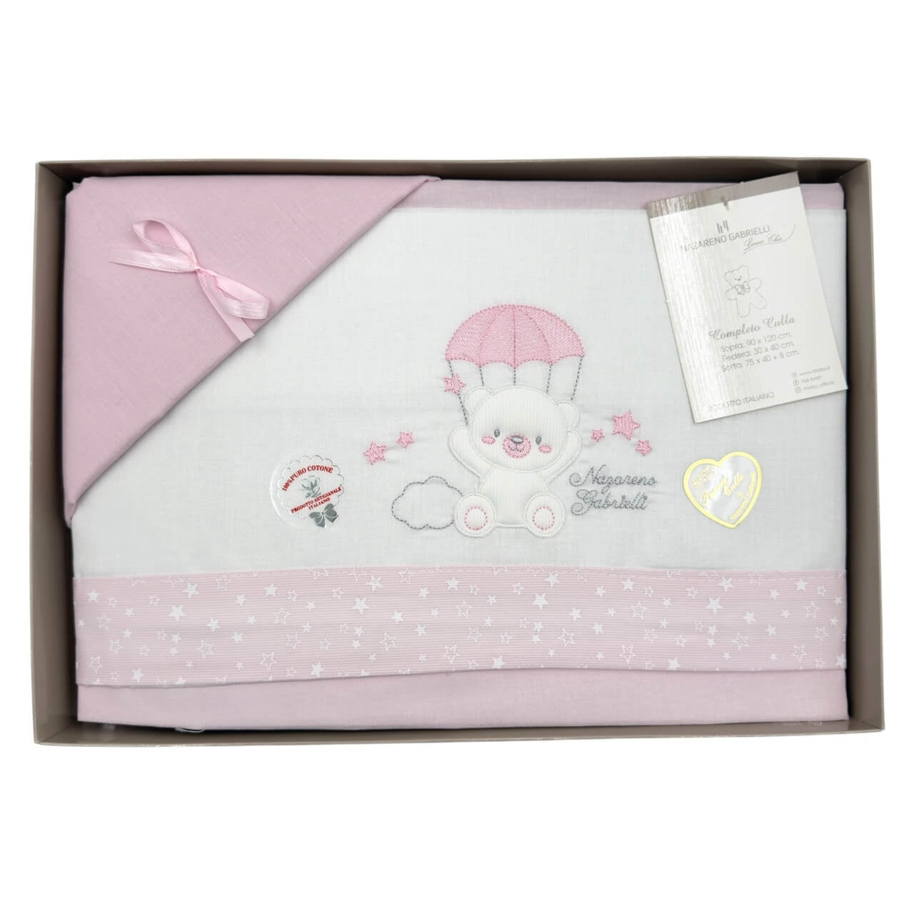 Completo Carrozzina 100% Cotone