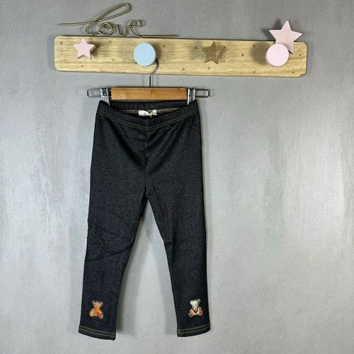 Leggins Jeans Bimba Felpato Imbottito