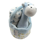 Cesto Plaid Passeggino 70x90 cm Con Pupazzo