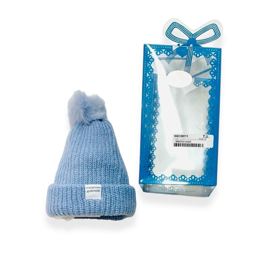 Cappello in Misto Lana Cielo