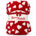 Coperta Rossa Natalizia in Coral Per Lettino - Batuffolini