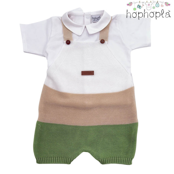 Salopette 2 pezzi in Filo HopHoplà Gianluca